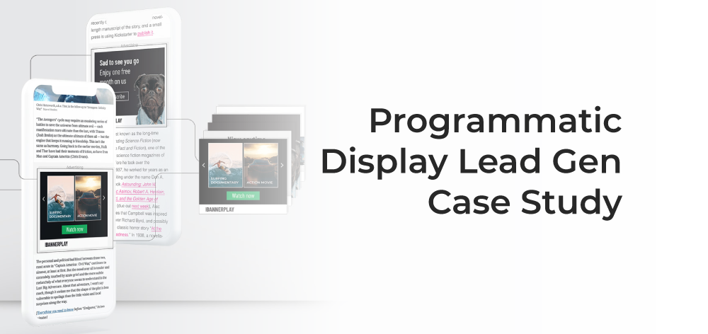 Programmatic Display Lead Gen Case Study